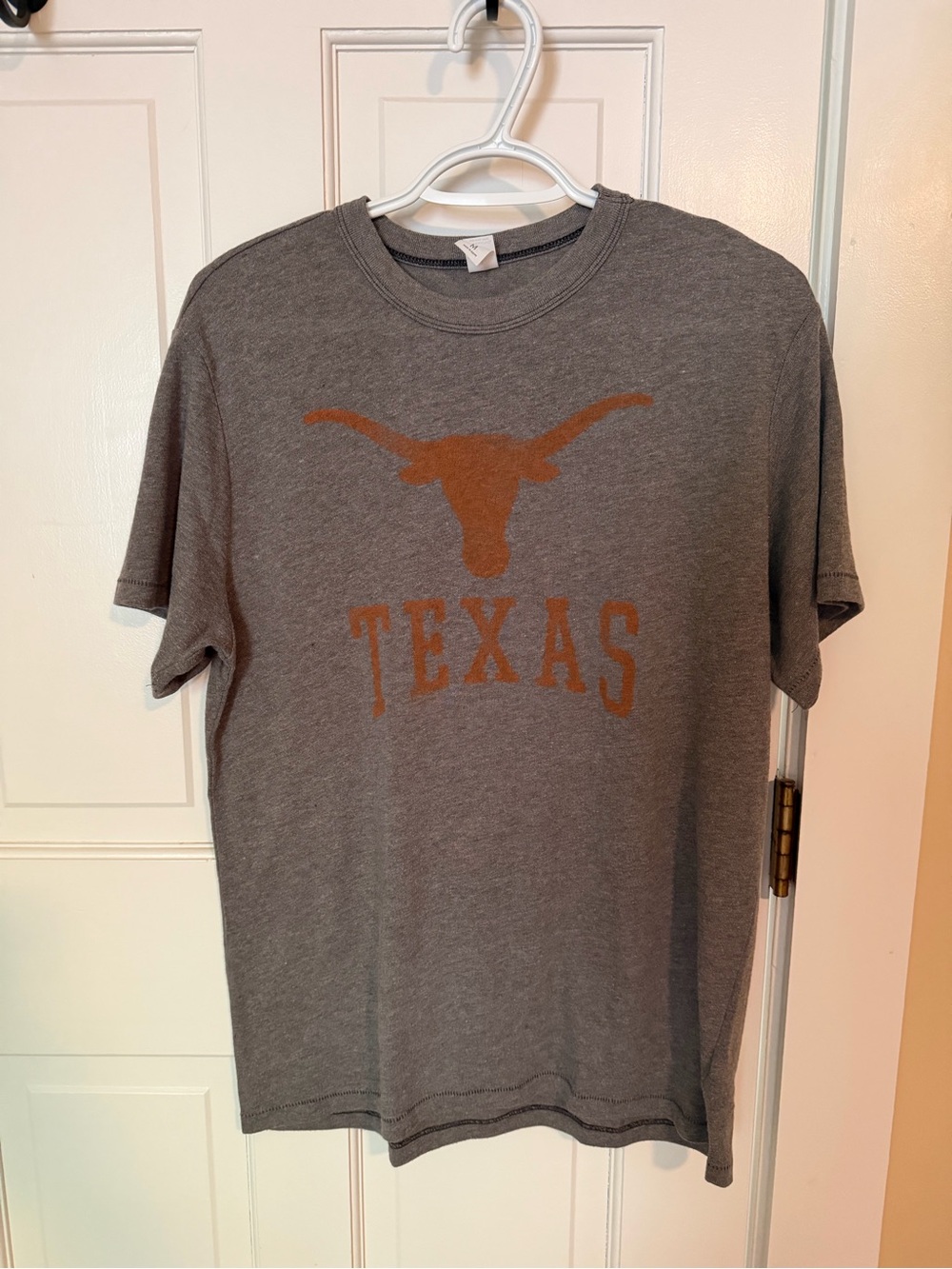 University of Austin Texas Longhorns Logo Tee in Heather Grey